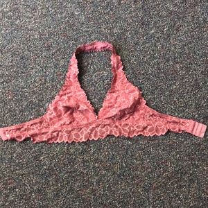 Pink bralette